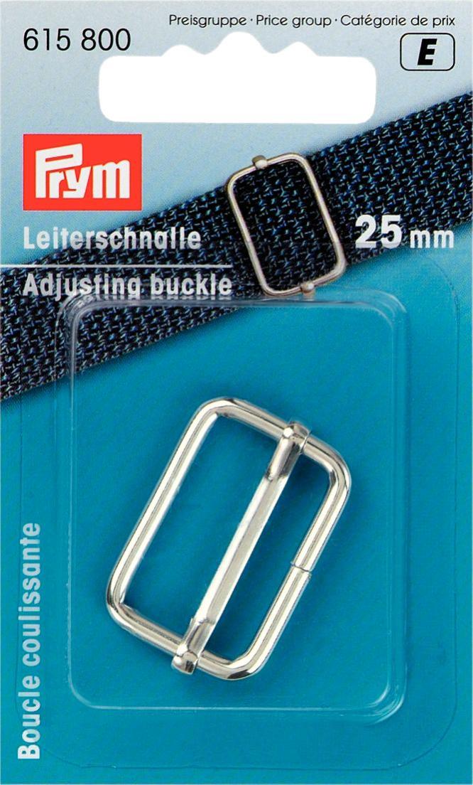 Prym 25mm silver adjusting buckle